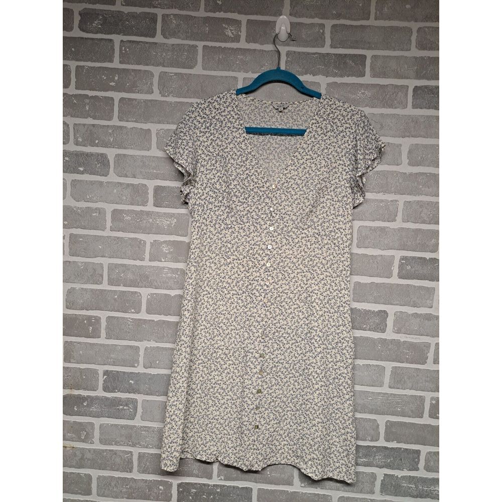 Rails Cream Floral Midi Dress